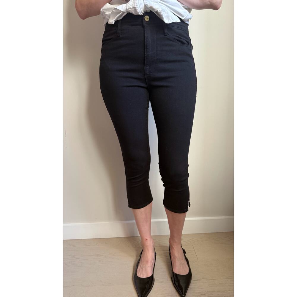 Frame Black Capri Jeans - Size 27 - Excellent Condition
